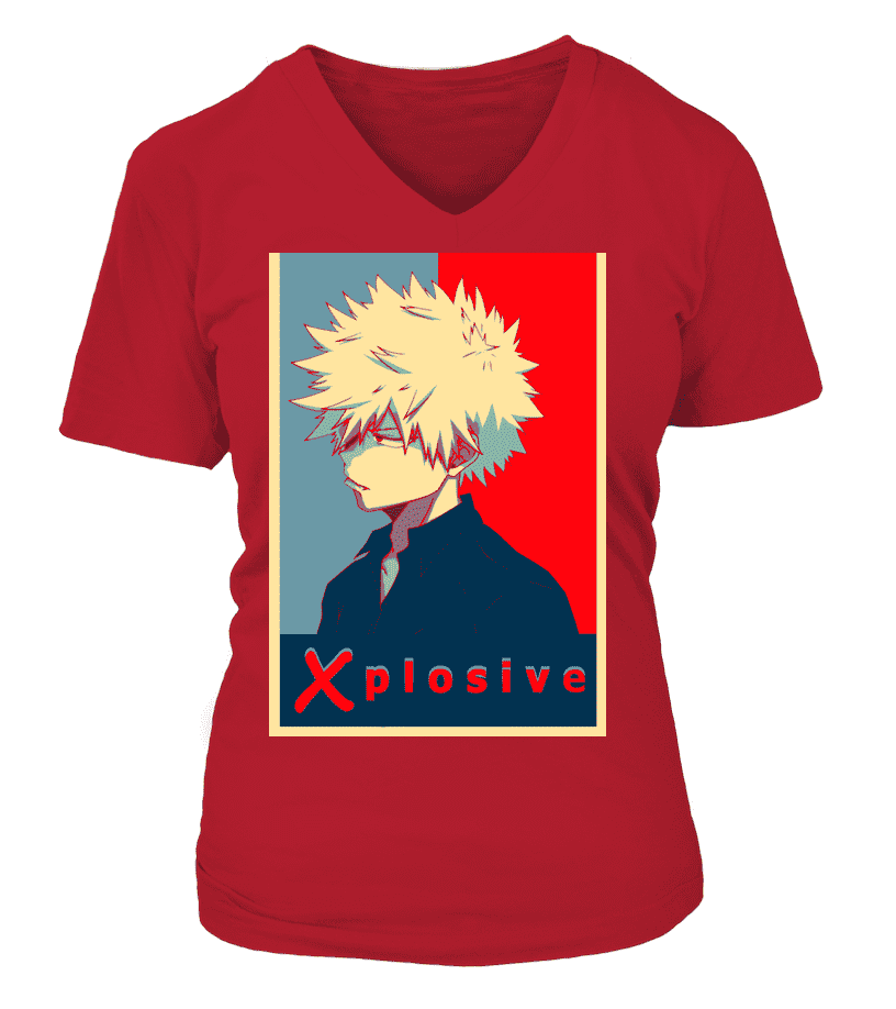 T Shirt Femme My Hero Academia Bakugo Xplosive