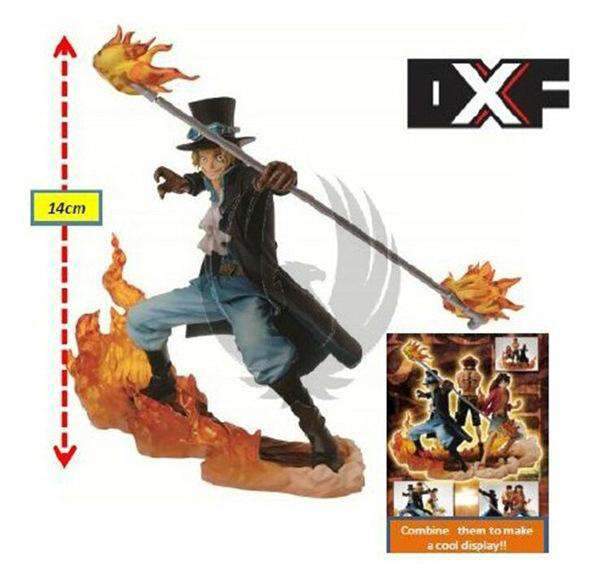 Lot de 3 Figurine One Piece Luffy Brothers