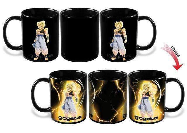 Mug Magique Changement de couleur Dragon Ball Z Gogeta