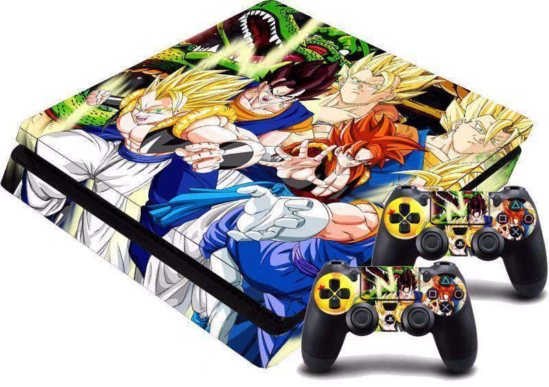 Stickers PS4 SLIM Dragon Ball Z 14 designs au choix