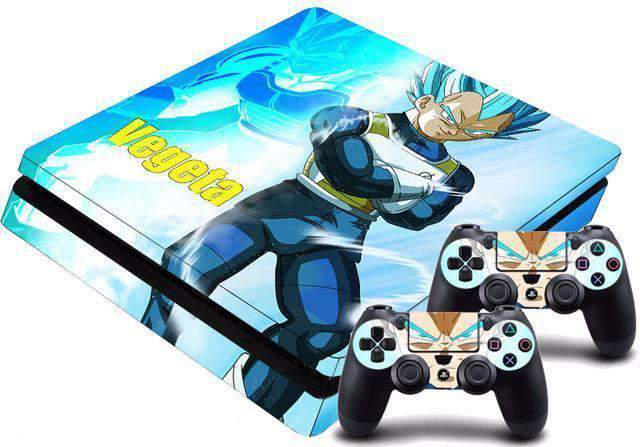 Stickers PS4 SLIM Dragon Ball Z 14 designs au choix