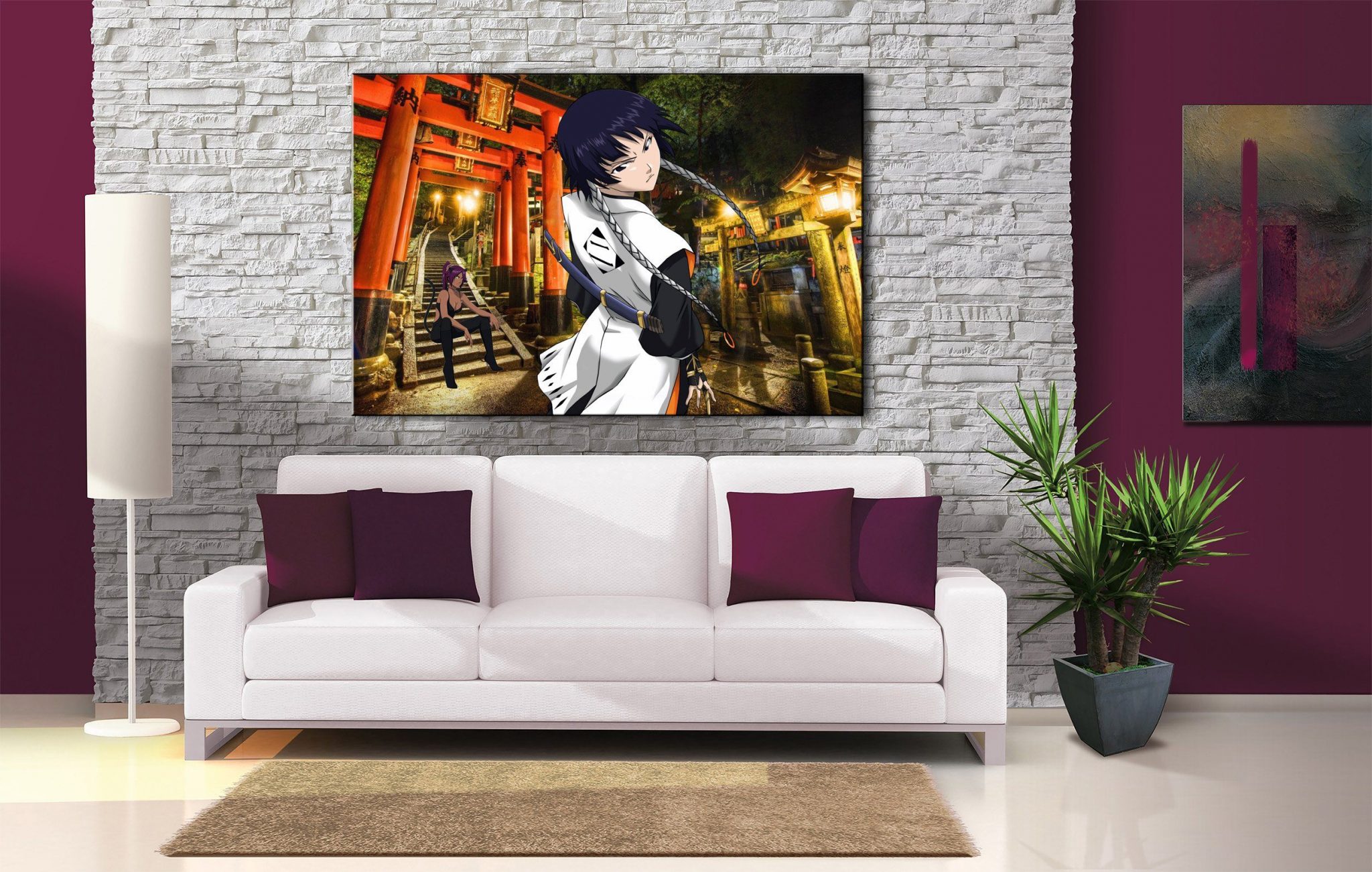 Décoration murale Bleach Captain Soifon