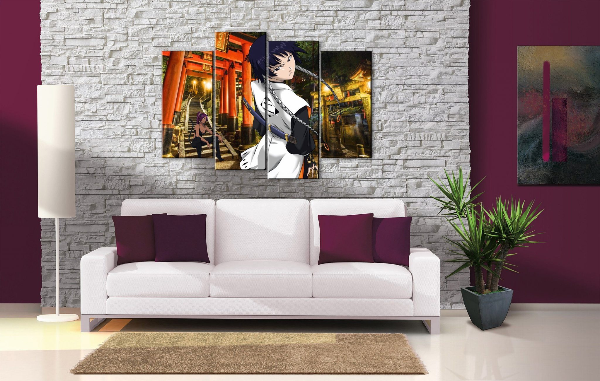 Décoration murale Bleach Captain Soifon