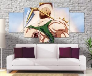 Décoration murale Nanatsu No Taizai Escanor Fight