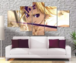 Décoration murale Nanatsu No Taizai Meliodas Demon