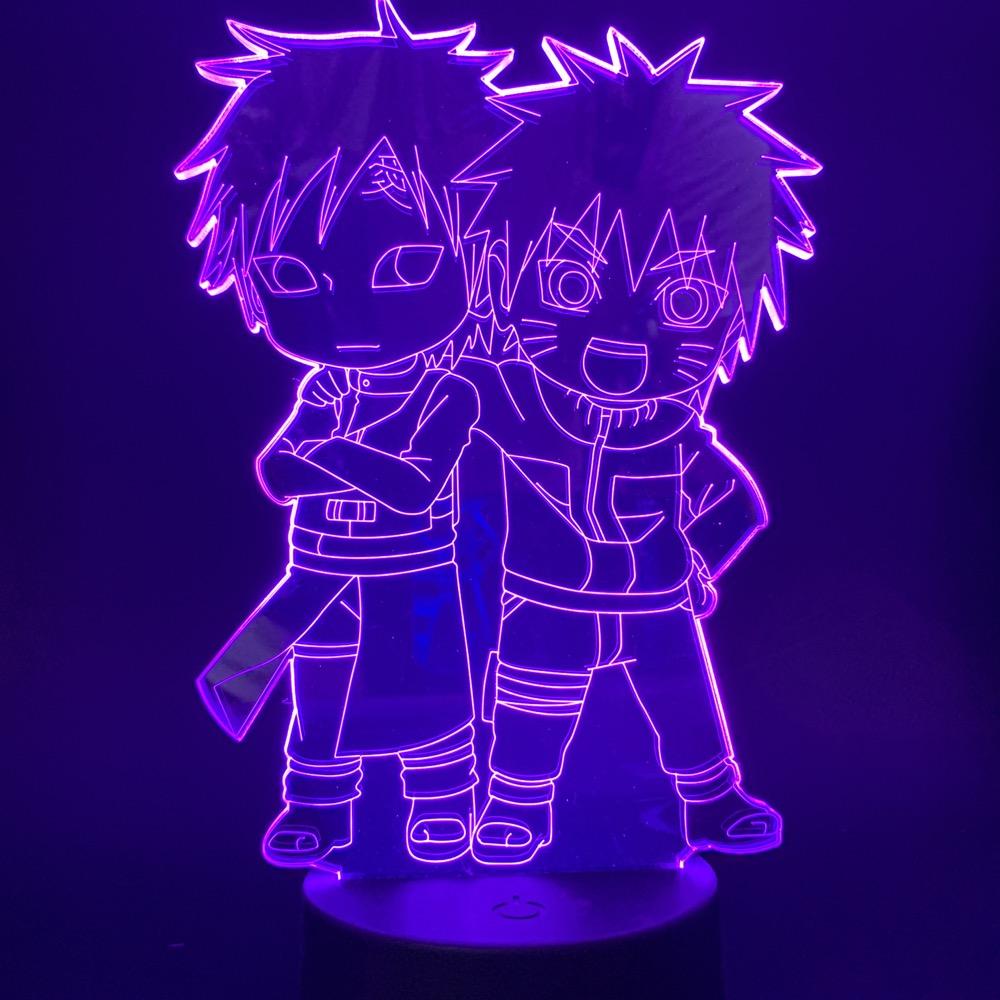 Lampe  Led Naruto & Gaara