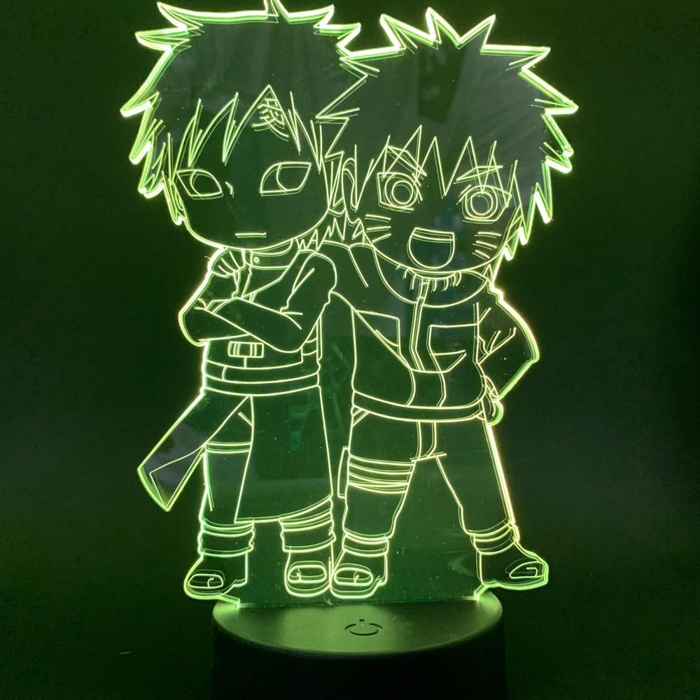Lampe  Led Naruto & Gaara