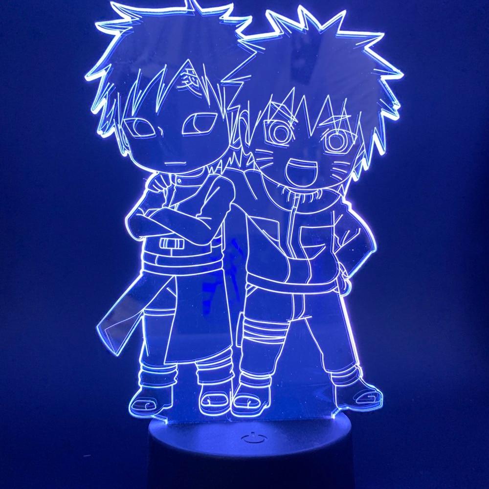 Lampe  Led Naruto & Gaara