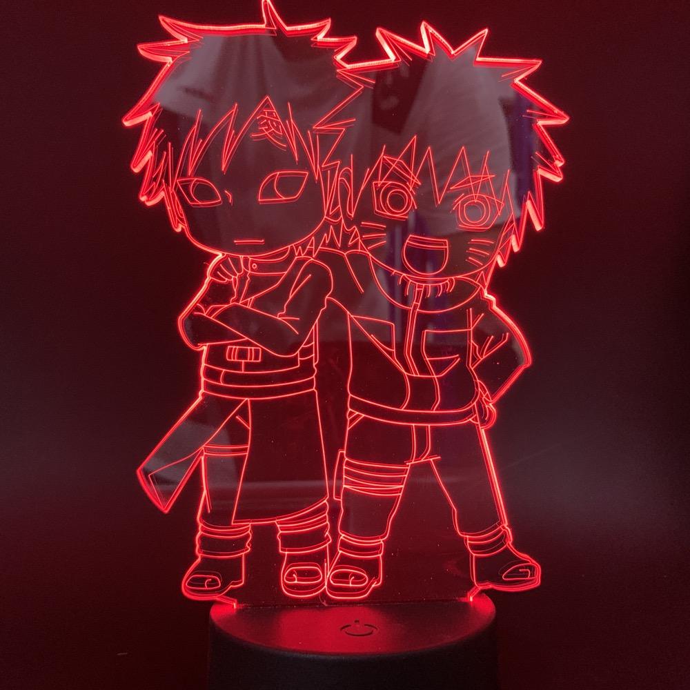 Lampe  Led Naruto & Gaara