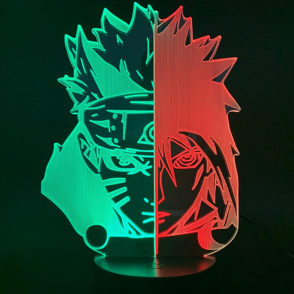 Lampe Led Naruto Vs Sasuke