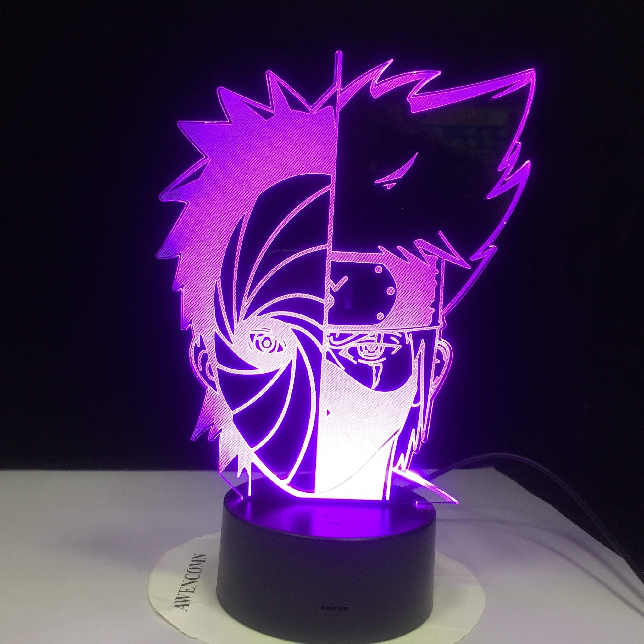 Lampe Naruto Kakashi VS Obito