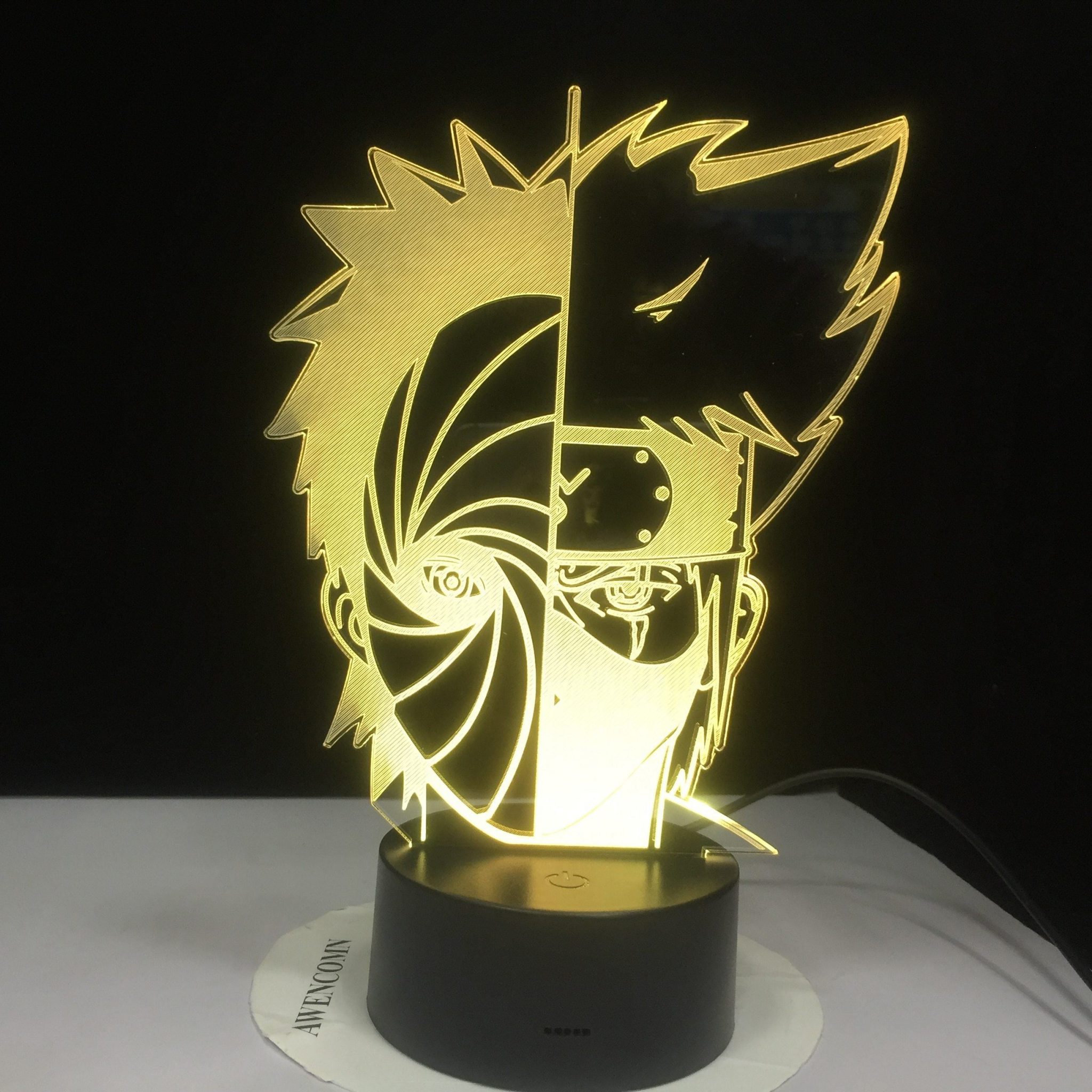 Lampe Naruto Kakashi VS Obito