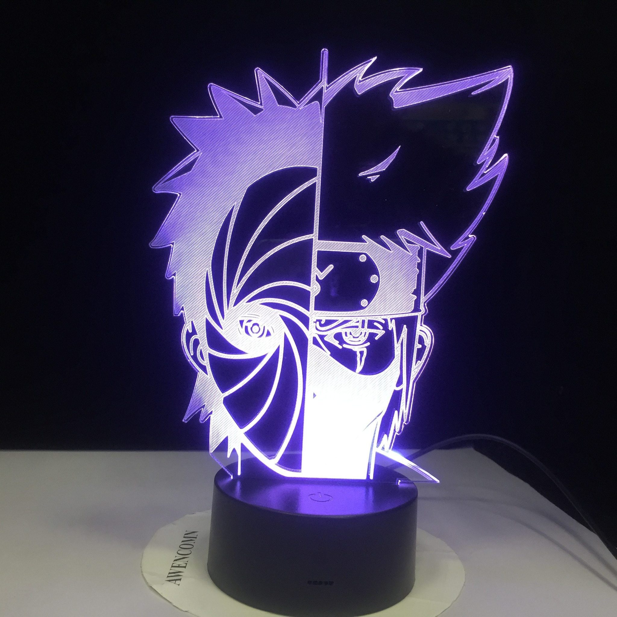 Lampe Naruto Kakashi VS Obito
