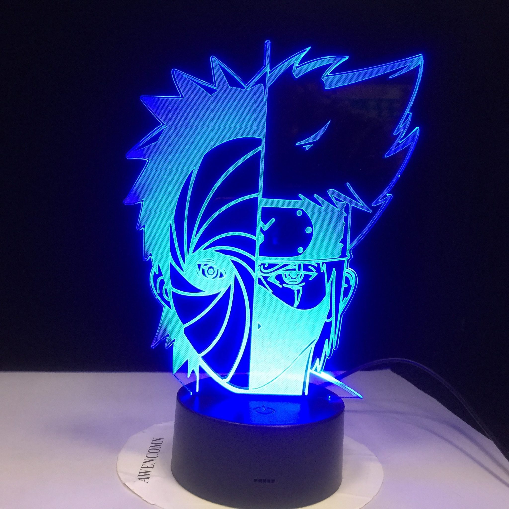 Lampe Naruto Kakashi VS Obito