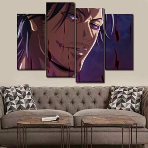 Décoration murale en 5 pièces Black Clover Yami