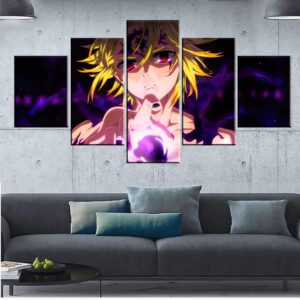 Décoration murale Nanatsu No Taizai Meliodas Mystic Power