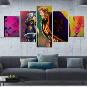 Décoration murale Nanatsu No Taizai Escanor Vs Estarossa