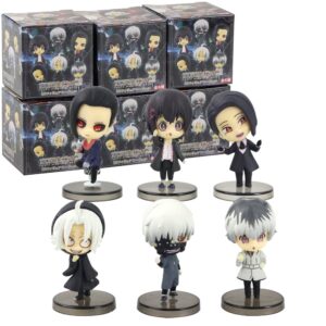 Lot de 6 Figurines Chibi Tokyo Ghoul