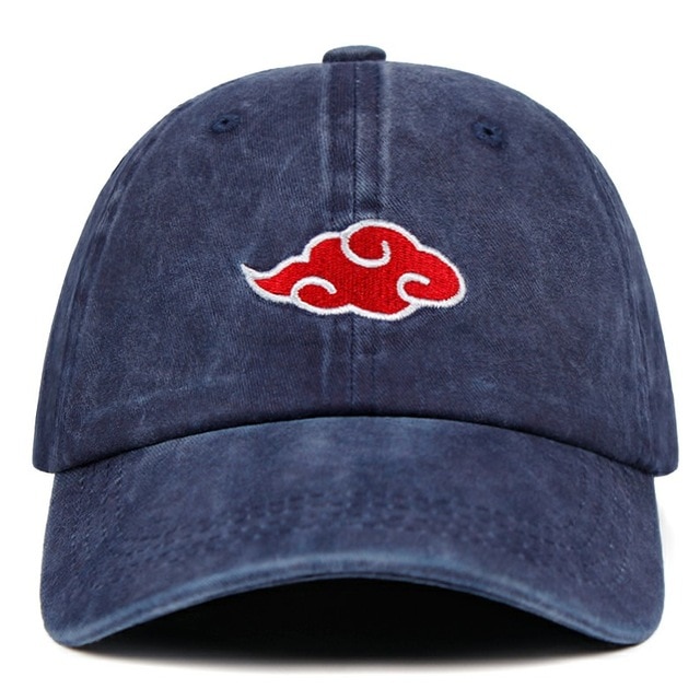 Casquette Naruto Délavée Logo Akatsuki