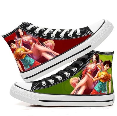 Chaussures One Piece Luffy & Hancock