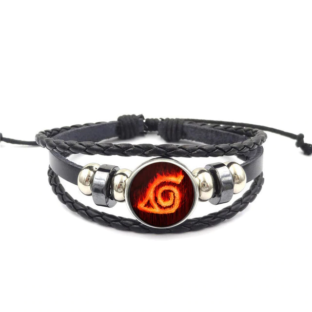 Bracelet Naruto Symbôle Konoha