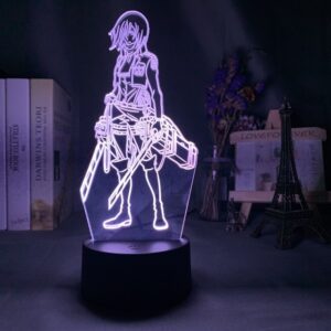 Lampe L&rsquo;Attaque Des Titans Mikasa Ackerman