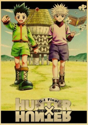 Poster Hunter x Hunter Gon et Kirua