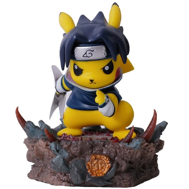 Figurine Sasuke Crossover Pikachu