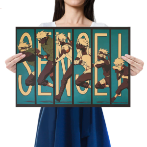 Poster Naruto Kakashi Sensei