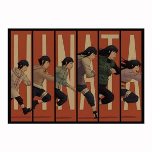 Poster Naruto Evolution d&rsquo;Hinata