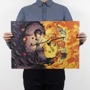 Poster Naruto et Sasuke