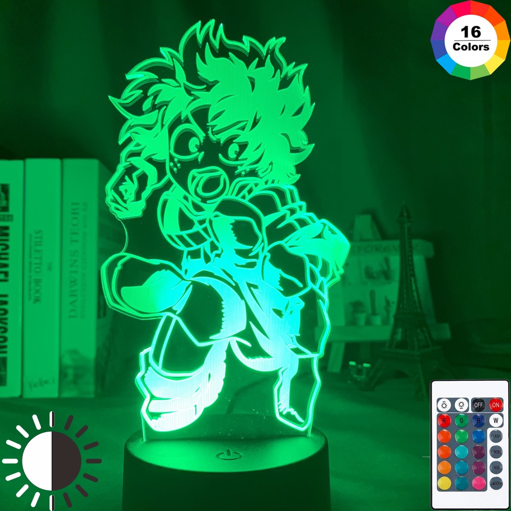 Lampe My Hero Academia Deku