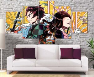 Décoration Démon Slayer Tanjirou et Nezuko