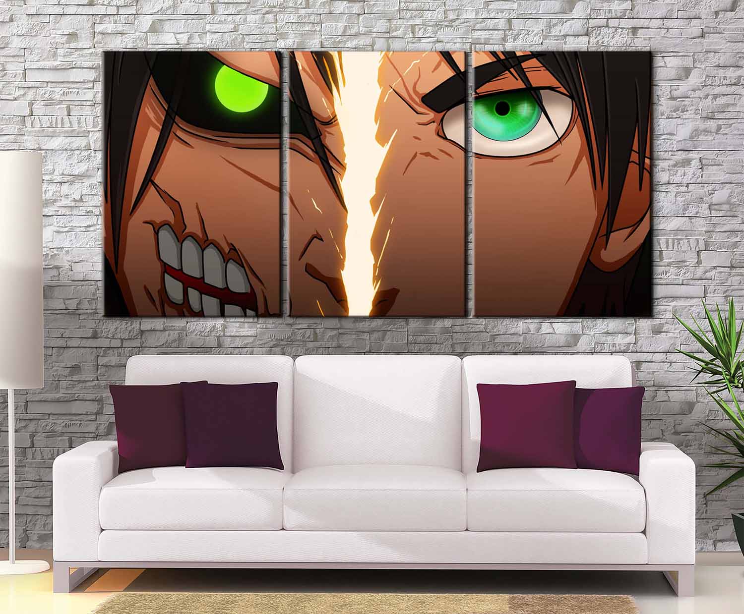 Décoration L&rsquo;attaque des Titans Eren Titan