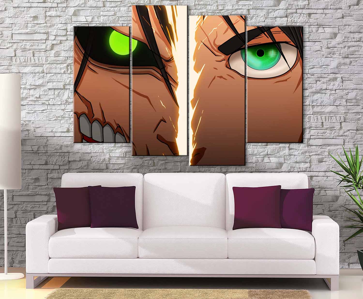 Décoration L&rsquo;attaque des Titans Eren Titan