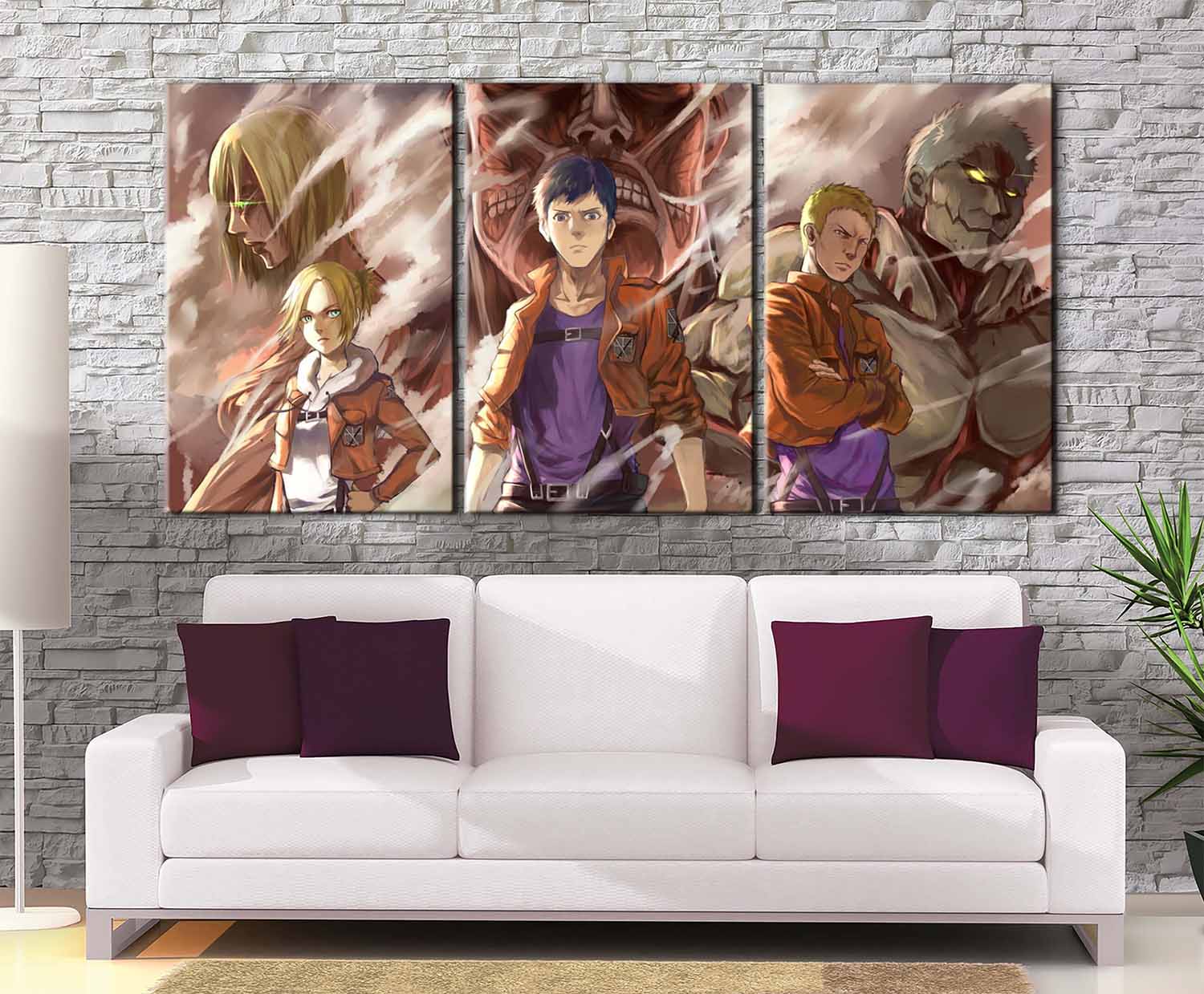 Décoration L&rsquo;attaque des Titans Trio Mahr