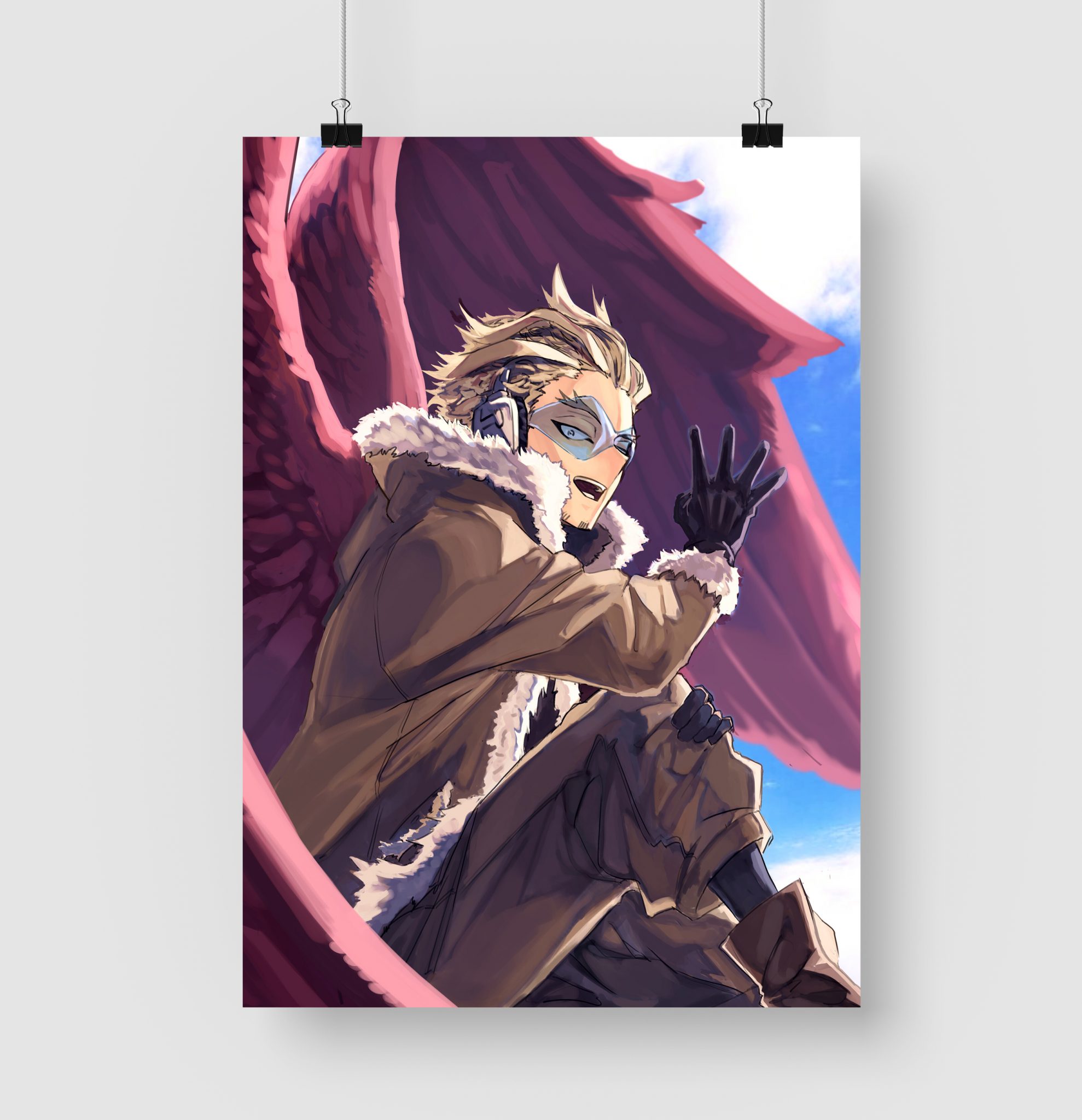 Poster My Hero Academia Hawks