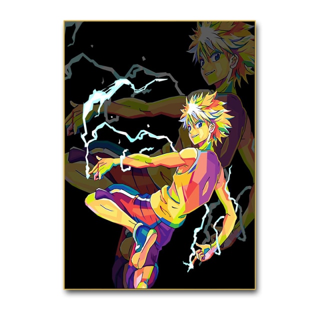 Poster Hunter x Hunter Kirua Pop Art
