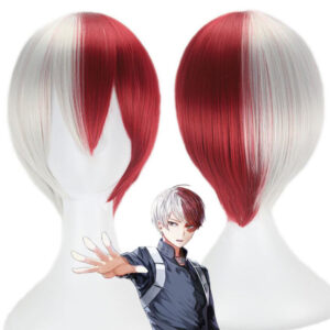 Perruque Cosplay My Hero Academia Shoto Todoroki