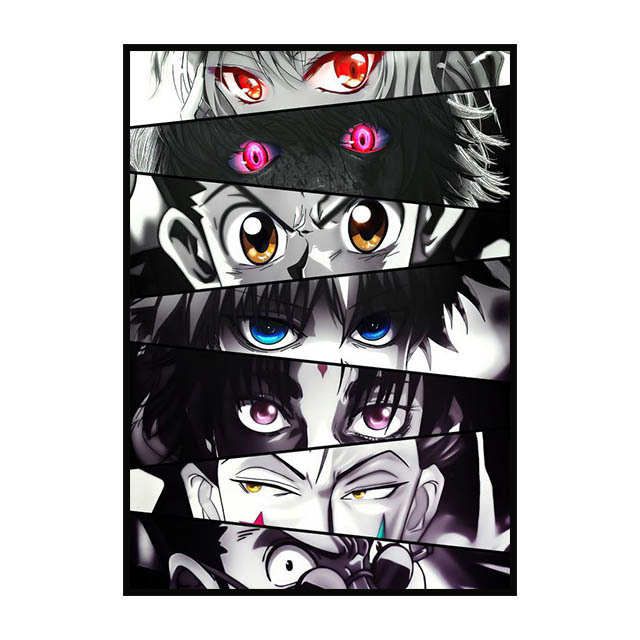 Poster Personnages Hunter x Hunter