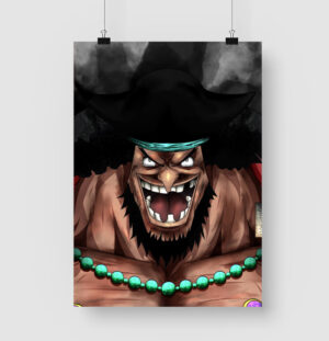 Poster One Piece Barbe Noire
