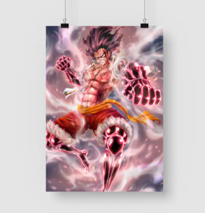 Poster One Piece Luffy Snakeman