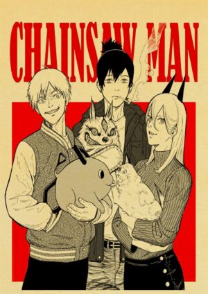 Poster Chainsaw Man Denji