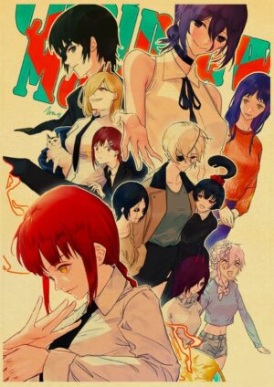 Poster Chainsaw Man Power Kawai