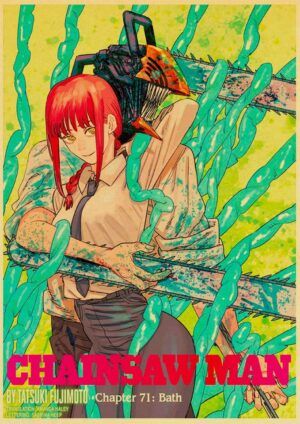Poster Chainsaw Man Denji et Makima