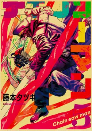 Poster Chainsaw Man Personnages