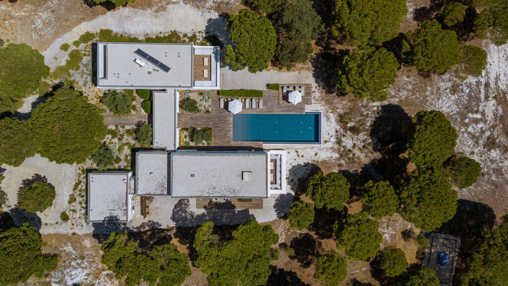 Villa Comporta Alma da Comporta : Luxe et Sérénité sur la Côte Portugaise 10 Villa Comporta Alma da Comporta vue aérienne