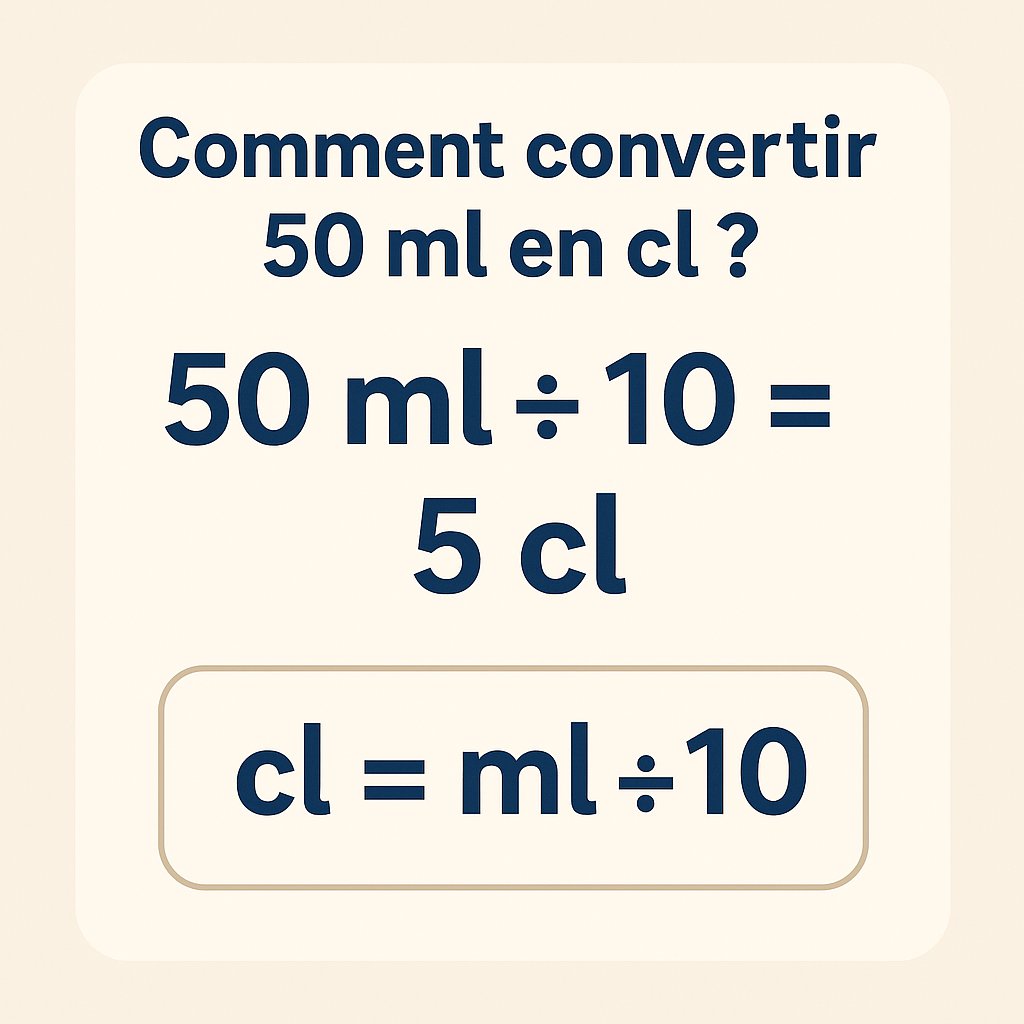 Comment Convertir 50 ml en cl ? 2 conversion ml cl 200ko Comment Convertir 50 ml en cl ?