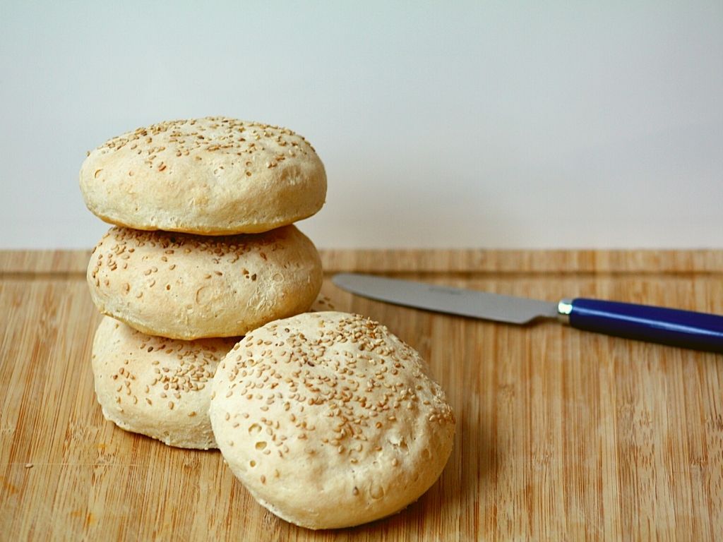 Pain Burger Sans Gluten : Recette, Ingrédients et étapes de préparation 2 Pain Burger Sans Gluten