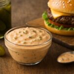 sauce burger cornichon